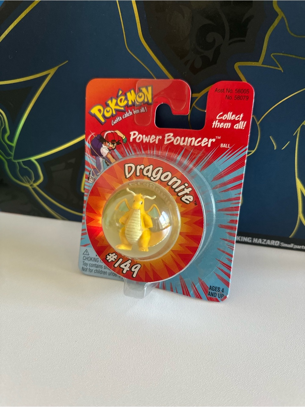 Pokemon Power Bouncer #149 Dragonite 1999 Nintendo Hasbro New Still Sealed RARE